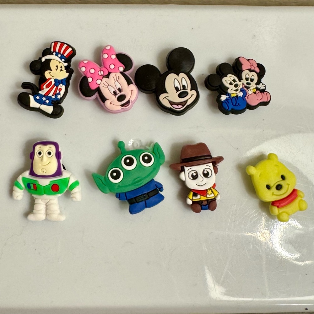 Lot of Disney and Toy Story Crocs Shoe Charms  - NEW